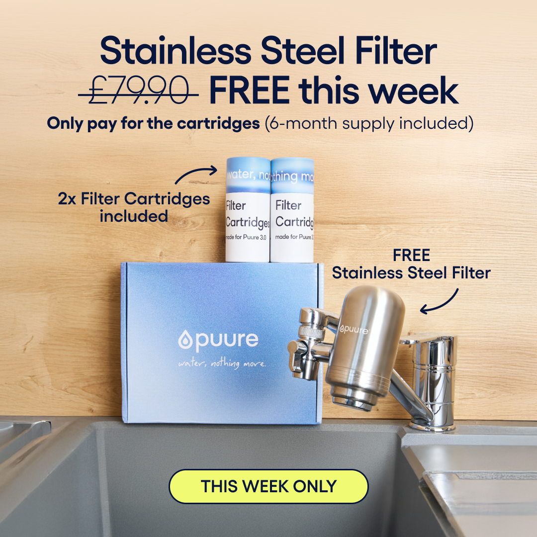 🇬🇧 Puure® Starter Kit (6 Months of cartridges + Filter included)