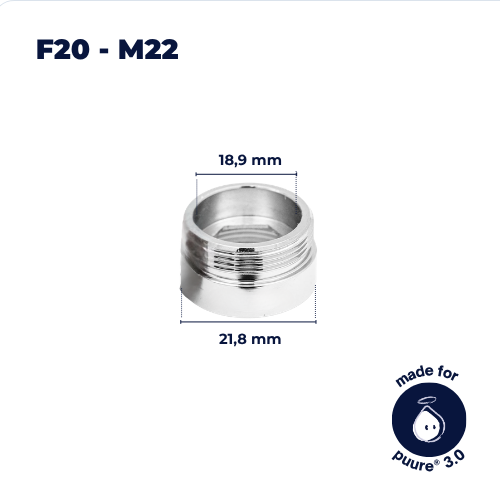 F20-M22 Tap Adapter